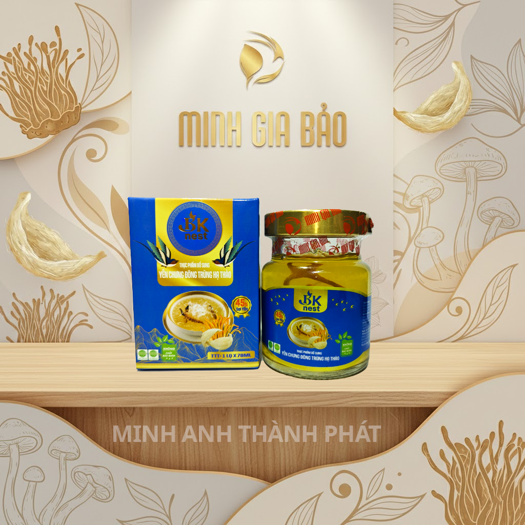 Yến đông trùng hạ thảo 45%