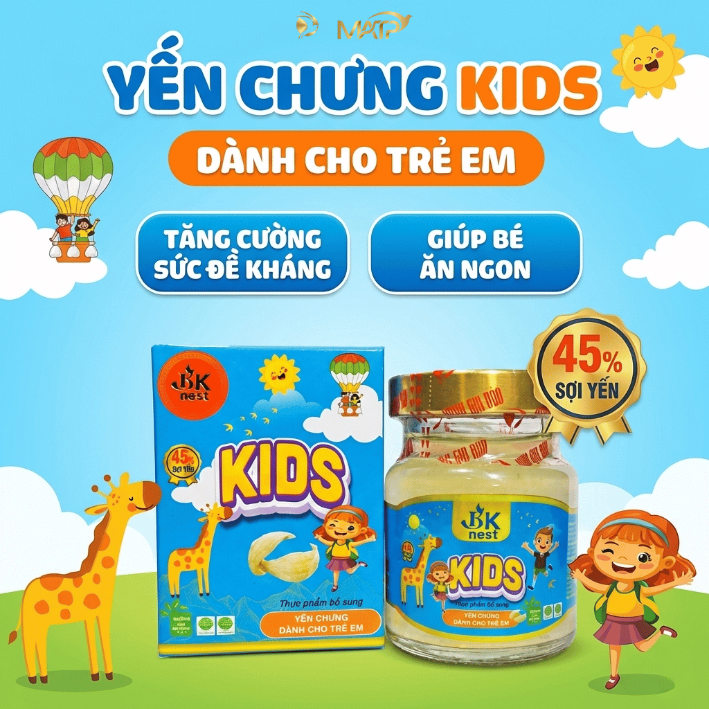 Yến chưng trẻ em Kids 45%